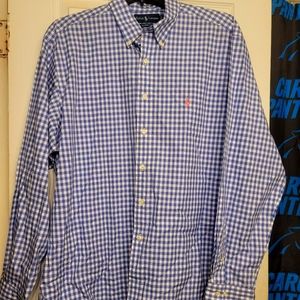 Ralph Lauren Classic Fit Long Sleeves Button Down Shirt Size XL/17